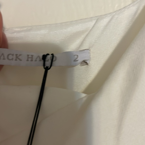 BLACK HALO White mini Jackie O' dress 2 - Picture 4 of 4